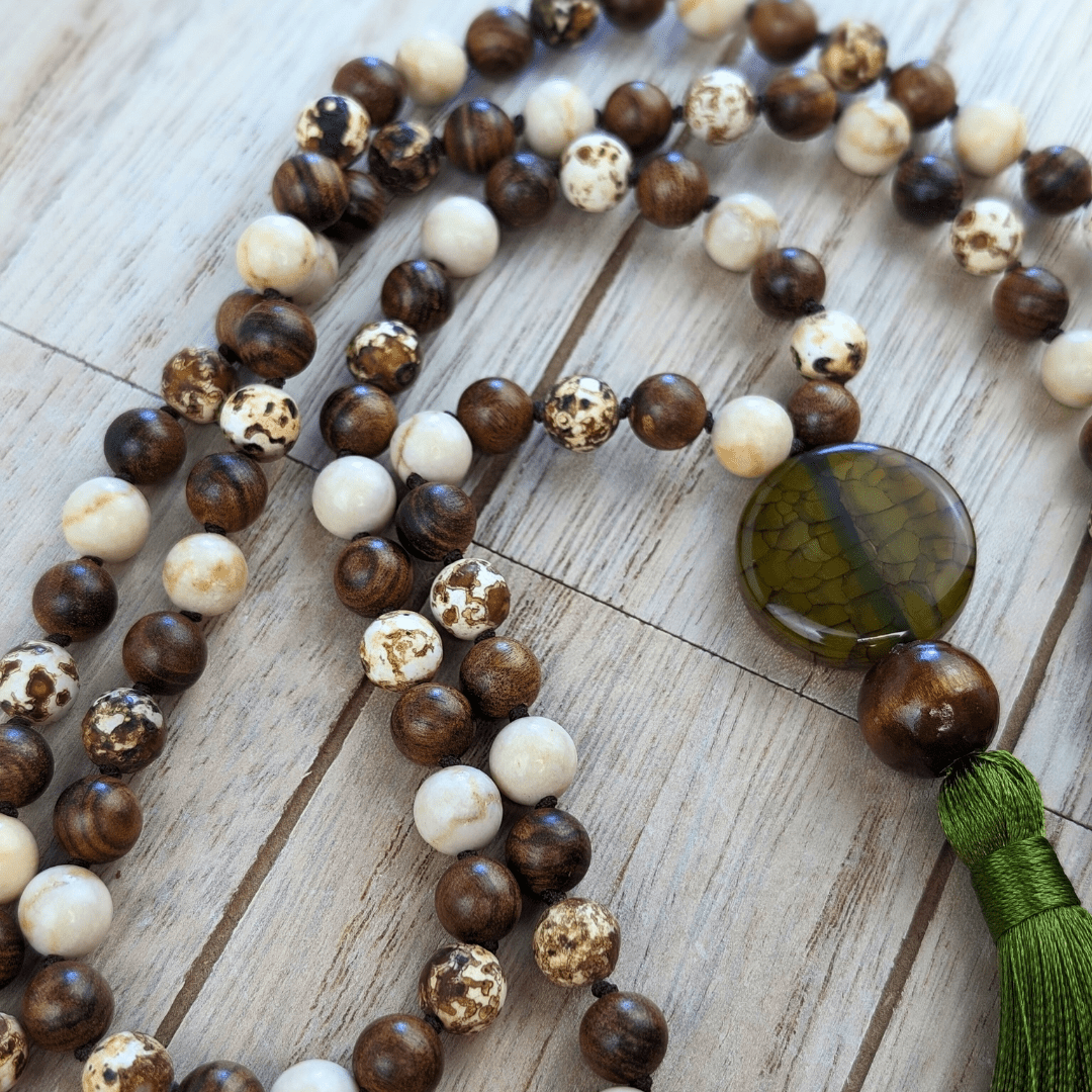 Agate Meditation Mala