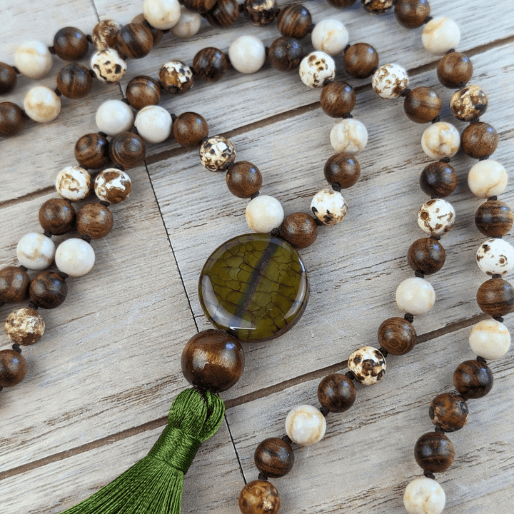 Agate Meditation Mala