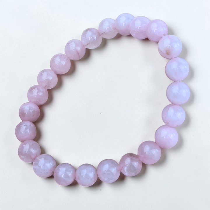 Ensemble Mala et Bracelet en Quartz Rose
